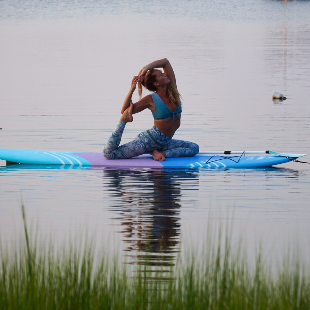 Niyama Sol tie front crop tank yoga top - Picture 5 of 5